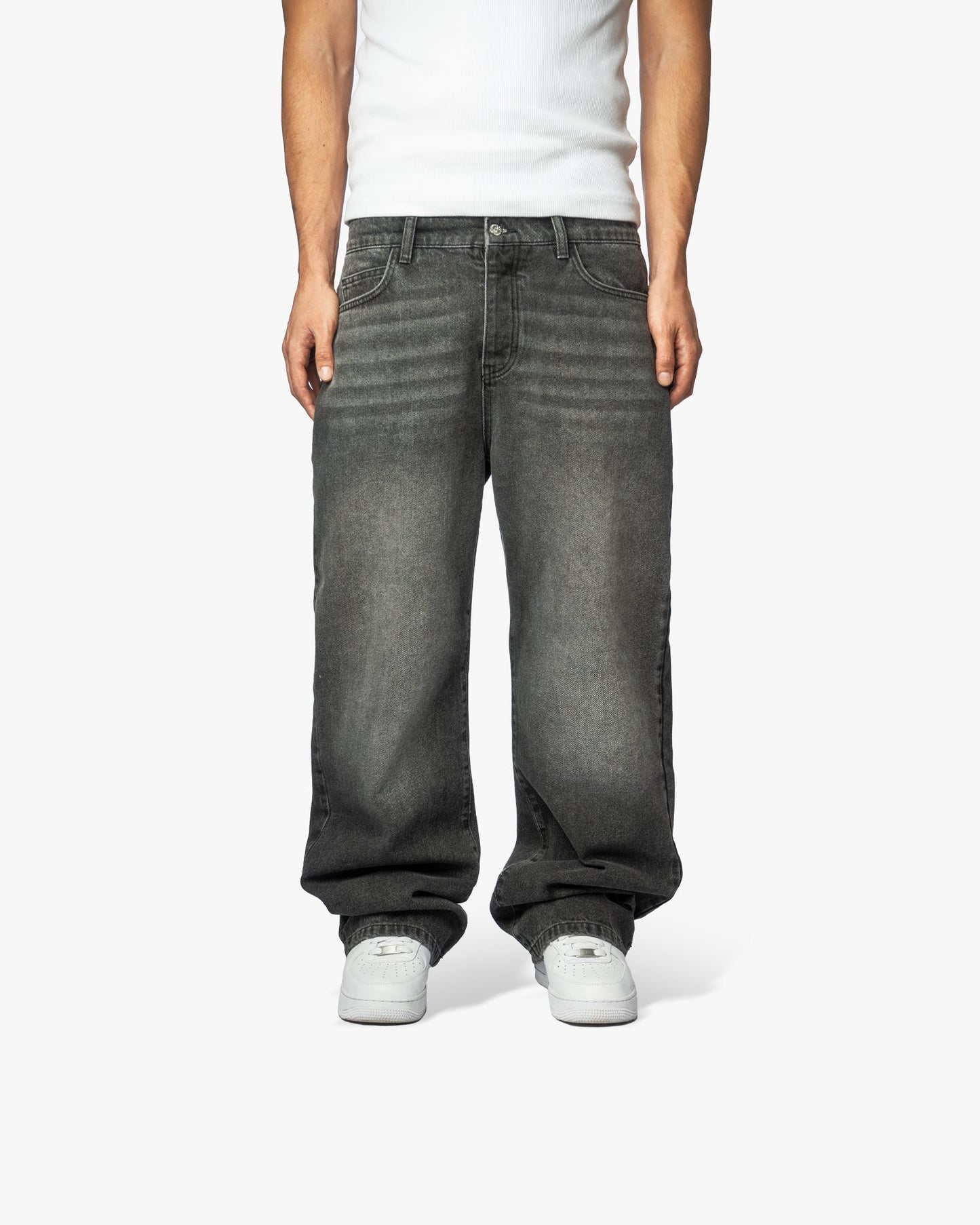 SWEATS® Denim "Phantom Black" with Print