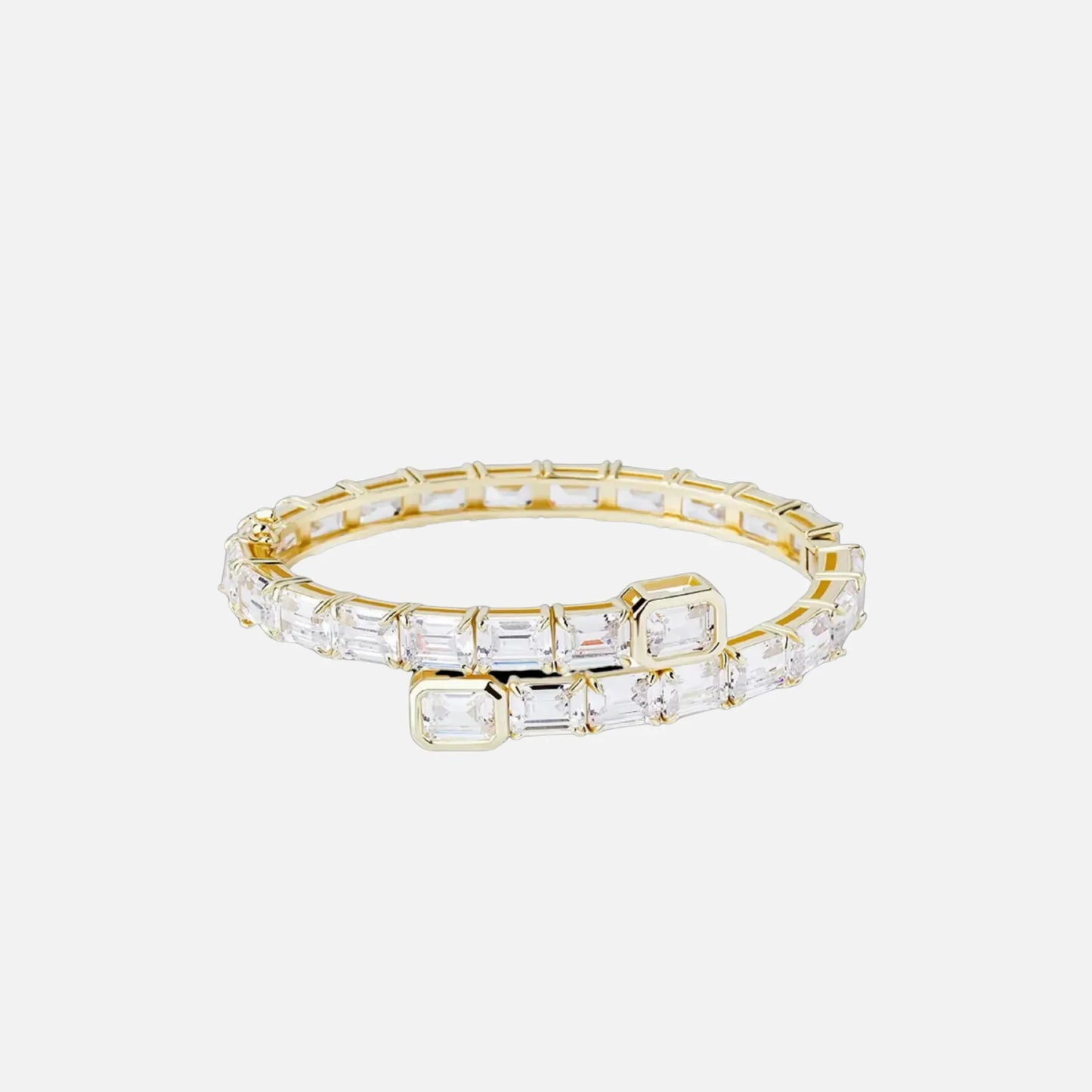 Emerald Cut Bangle