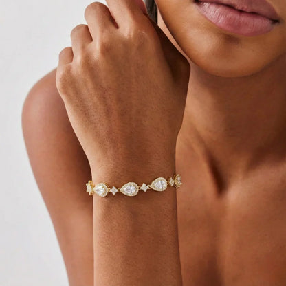 Womens Star Drop Bracelet