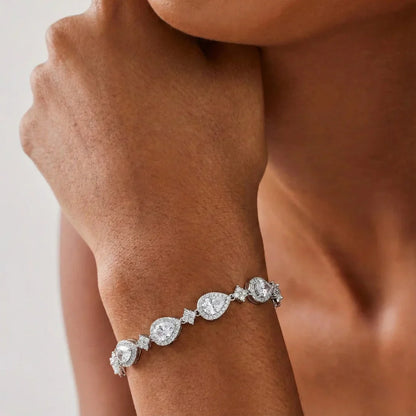Womens Star Drop Bracelet