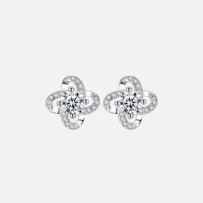 Iced Clover Earrings - S925