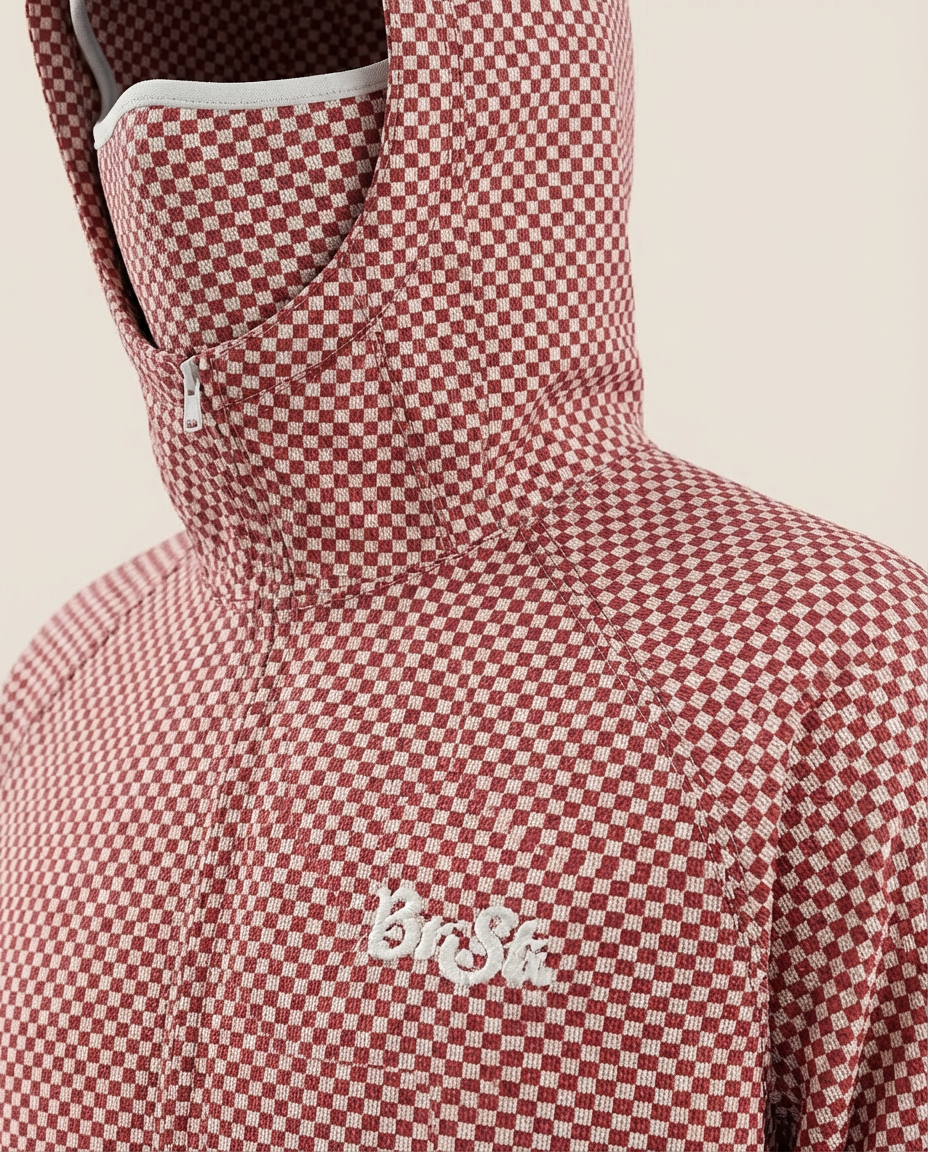 Sweats - Checkered Pullover Hoodie