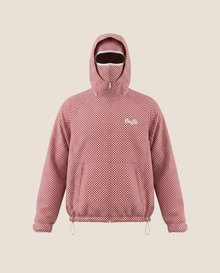 Sweats - Checkered Pullover Hoodie