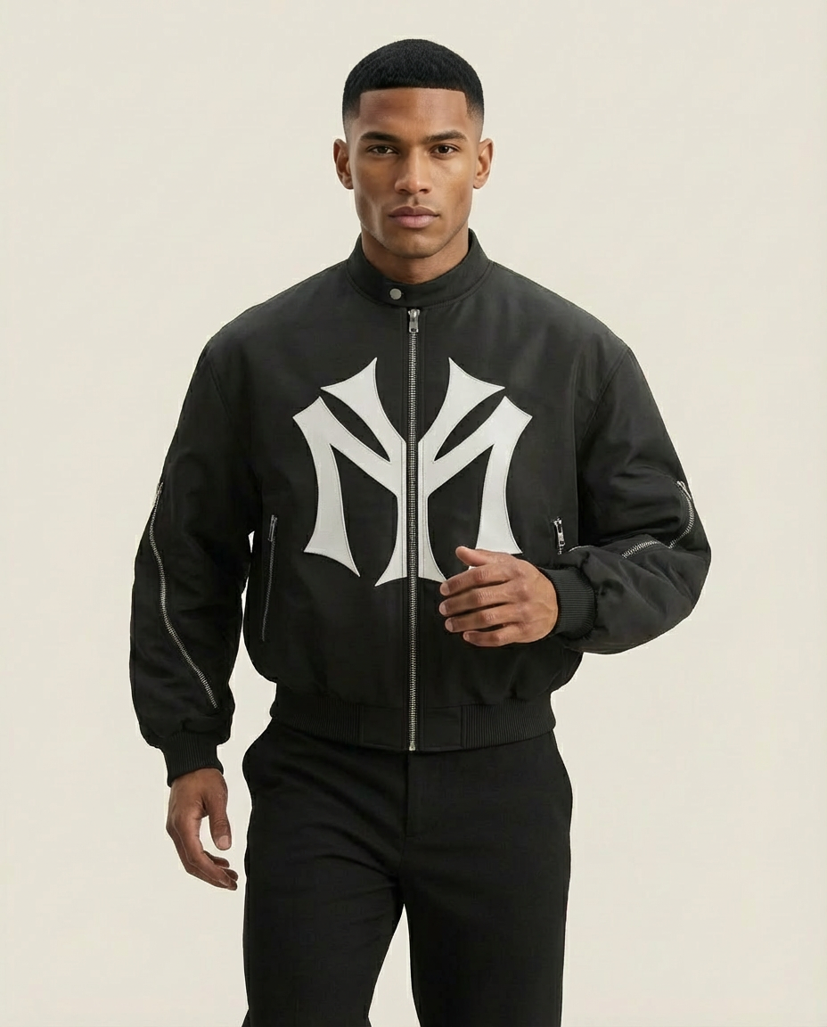 Sweats - Logo Graphic Bomber Jacket