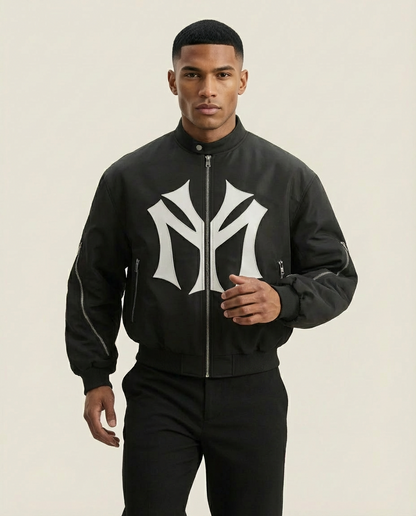 Sweats - Logo Graphic Bomber Jacket