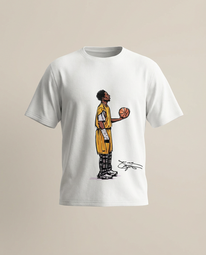Sweats - Basketball Player Graphic T-Shirt