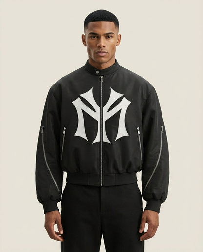 Sweats - Logo Graphic Bomber Jacket
