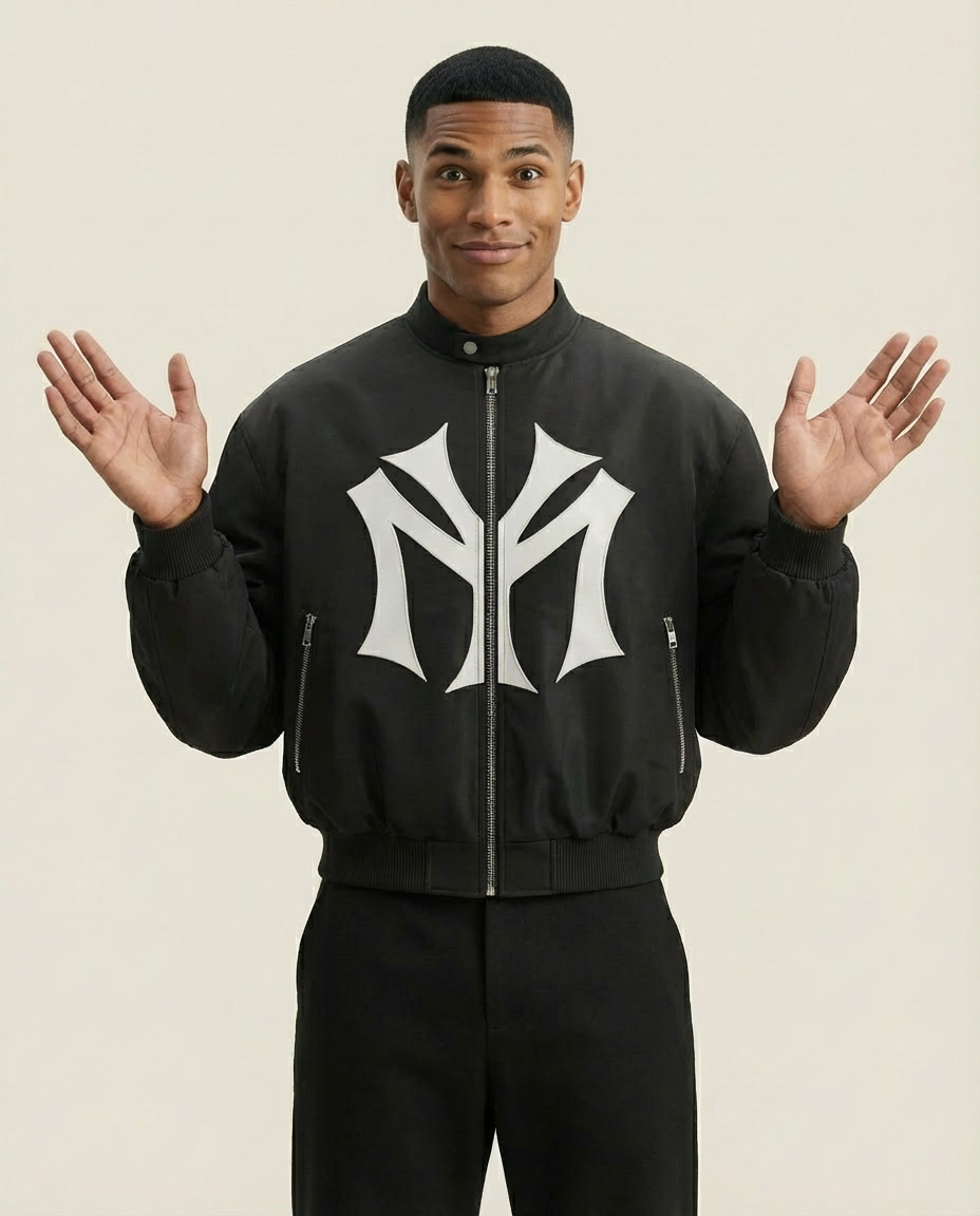 Sweats - Logo Graphic Bomber Jacket