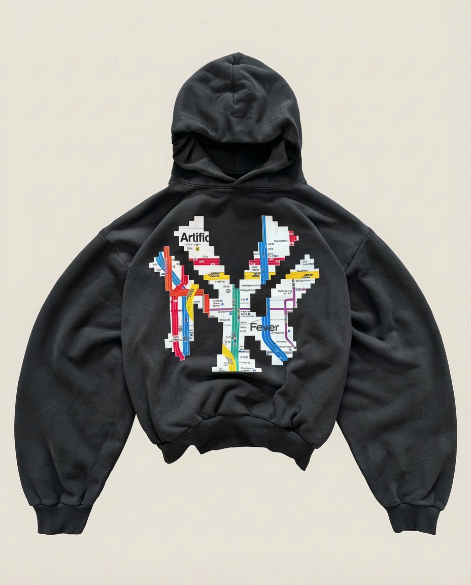 Sweats - NY Logo Pullover Hoodie