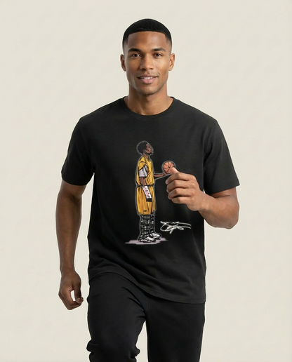 Sweats - Basketball Player Graphic T-Shirt