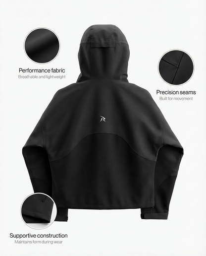 SWEATS® BALACLAVA RAIN JACKET
