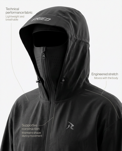 SWEATS® BALACLAVA RAIN JACKET