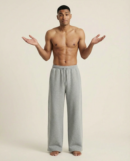 SWEATS® Straight-Leg Grey Sweatpants