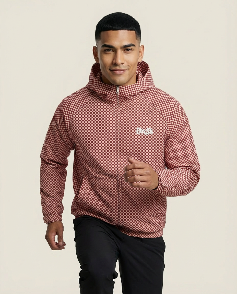 Sweats - Checkered Pullover Hoodie