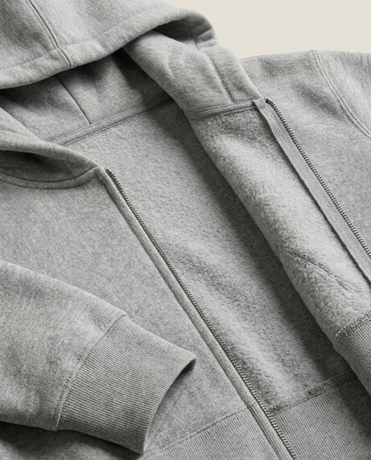 SWEATS® Grey Zip-up