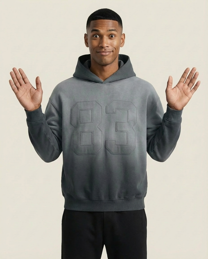 Sweats - Numeric Hooded Pullover