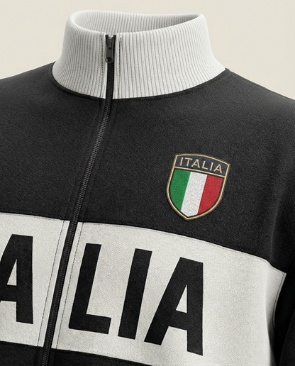 Sweats - "ITALIA" Graphic Track Jacket