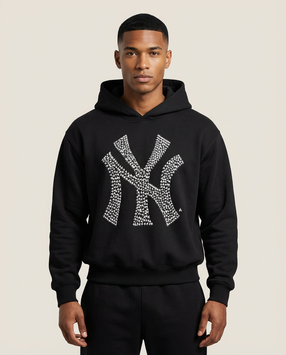 Sweats - NY Logo Pullover Hoodie