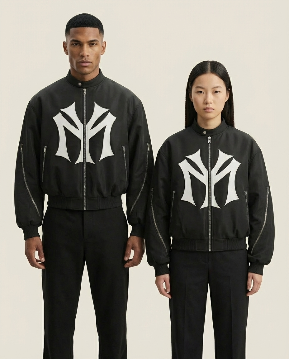 Sweats - Logo Graphic Bomber Jacket