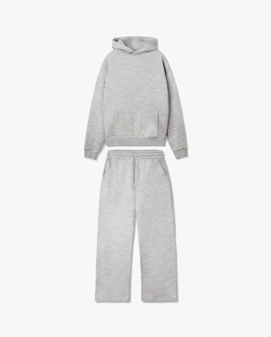 SWEATS® Cozy Tracksuit Bundle "Melange Grey"