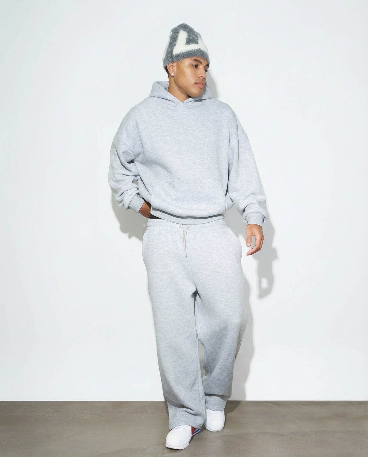 SWEATS® Cozy Tracksuit Bundle "Melange Grey"