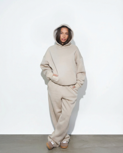 SWEATS® Cozy Tracksuit Bundle "Cream"