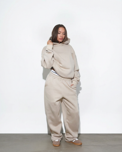 SWEATS® Cozy Tracksuit Bundle "Cream"