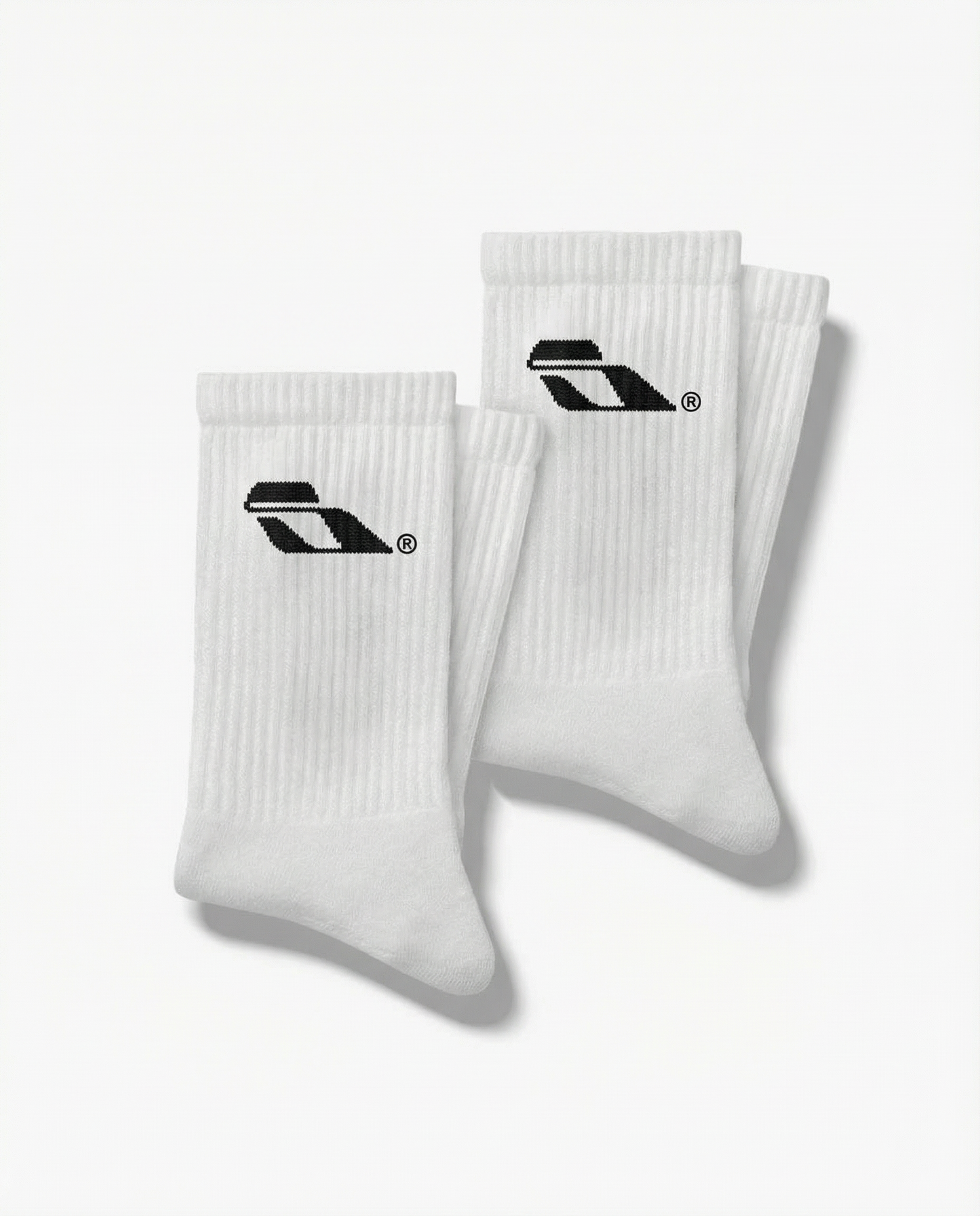 SWEATS® Logo Socks "White" (2-Pack)