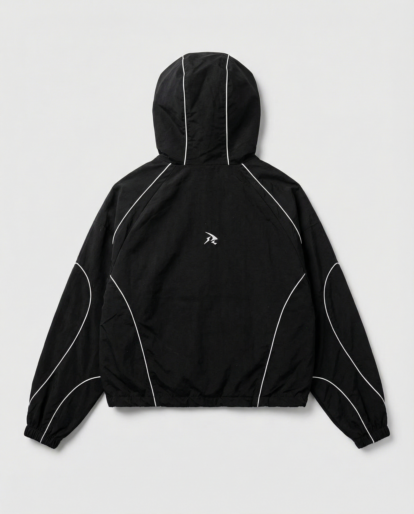 SWEATS® BLACK - WATERPROOF ZIP HOODIE