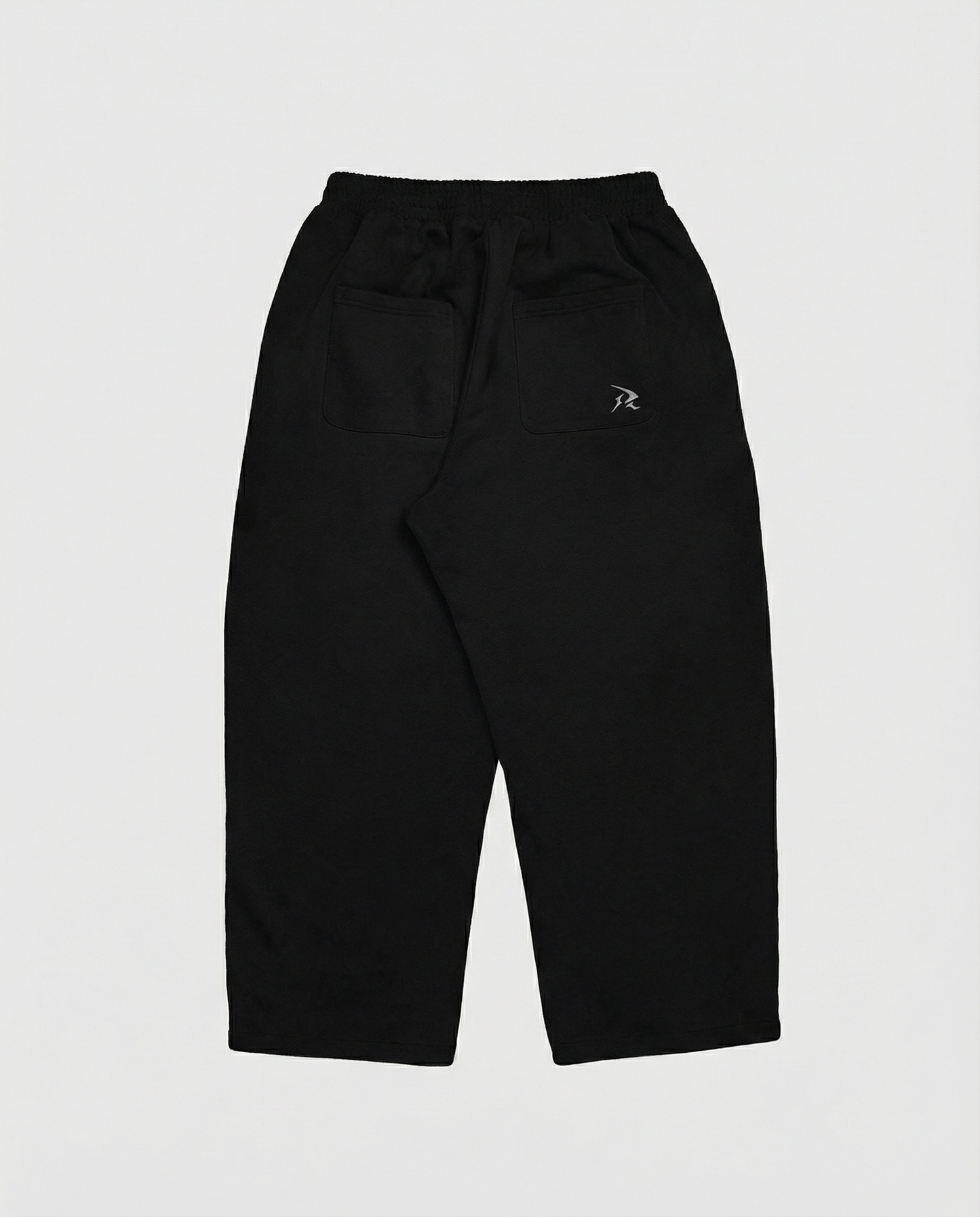 SWEATS® BLACK/GREY - OPEN LEG JOGGER