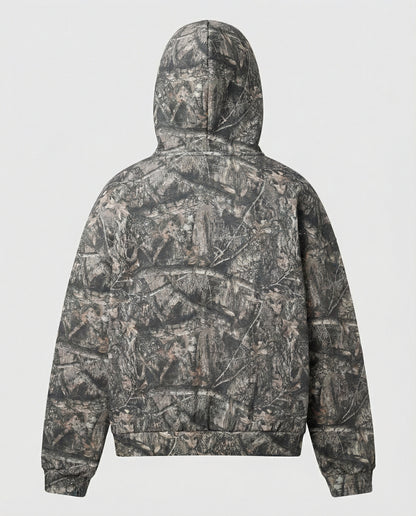 SWEATS® CAMO - BALACLAVA ZIP HOODIE