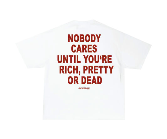 NOBODY CARES T-SHIRT