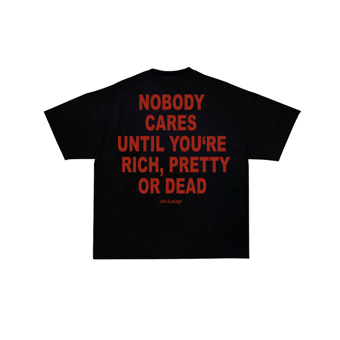 NOBODY CARES T-SHIRT